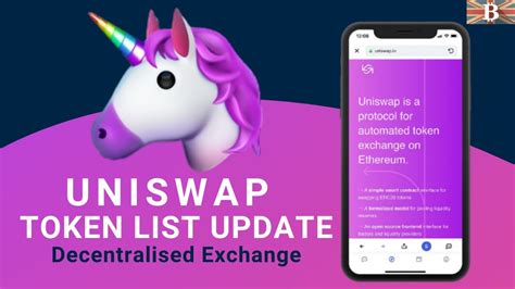 uniswap new token listing